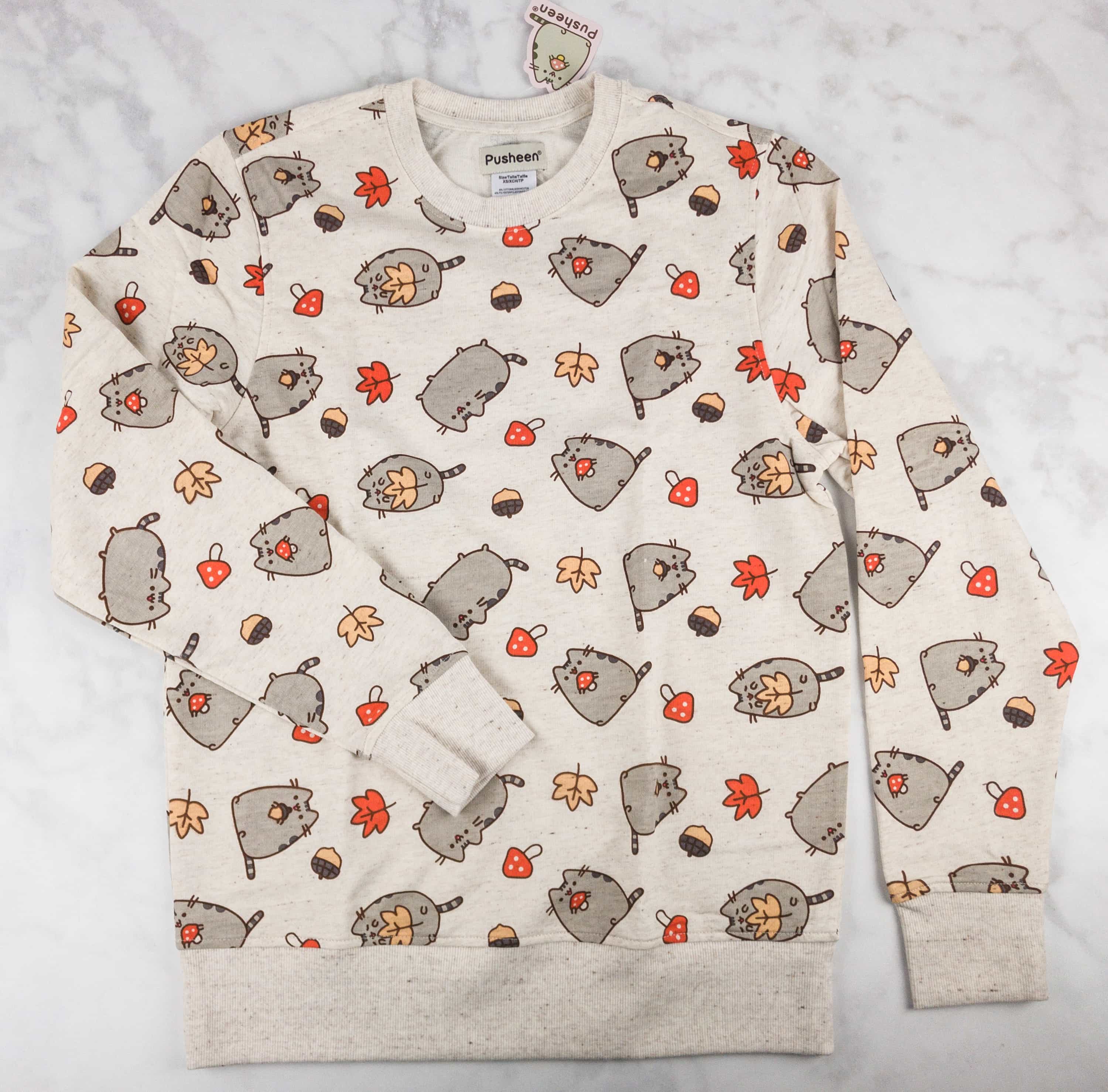 pusheen fall sweatshirt