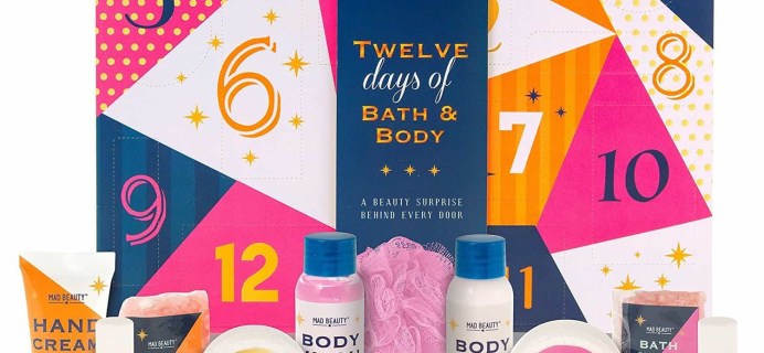2017 Mad Beauty Bath & Body Beauty Advent Calendar Available Now!