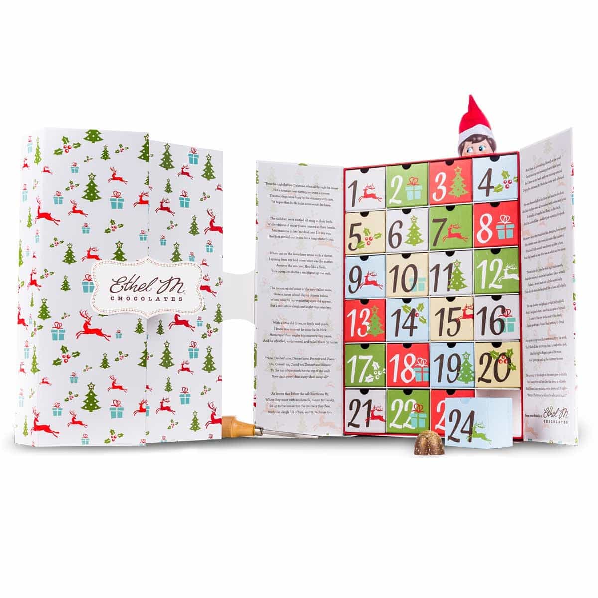 2017 Ethel M Chocolates Advent Calendar Available Now! Hello Subscription