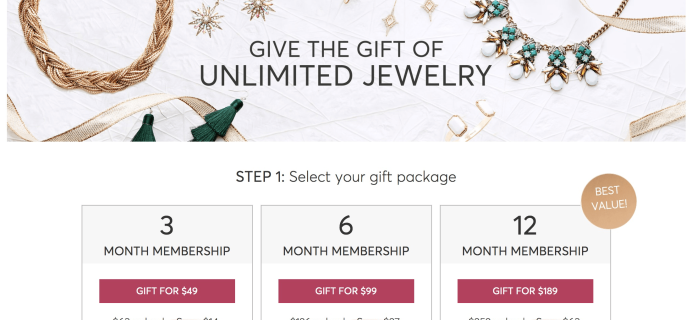 RocksBox Gift Subscription Deals: Give Sparkle with Gift Membership!