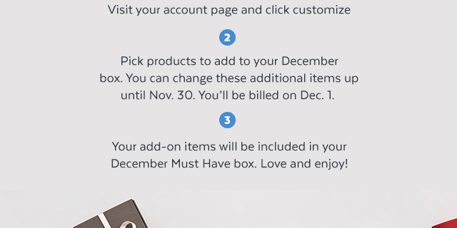 POPSUGAR Must Have Box December Add-Ons Available Now!