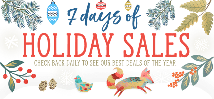 Vegan Cuts Pre Cyber Monday 7 Days of Holiday Sales: