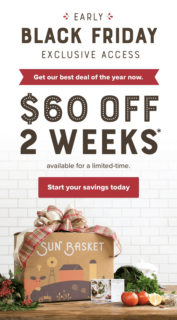 black friday basket