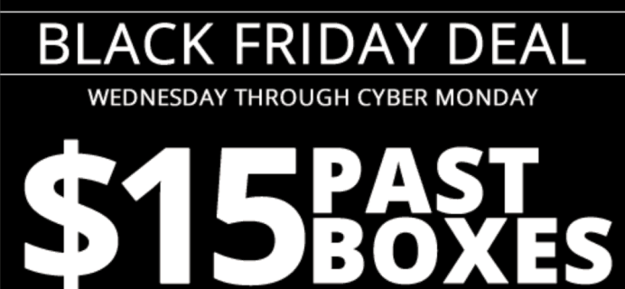Smugglers Bounty Cyber Monday Sale! $15 Past Boxes for Subscribers!