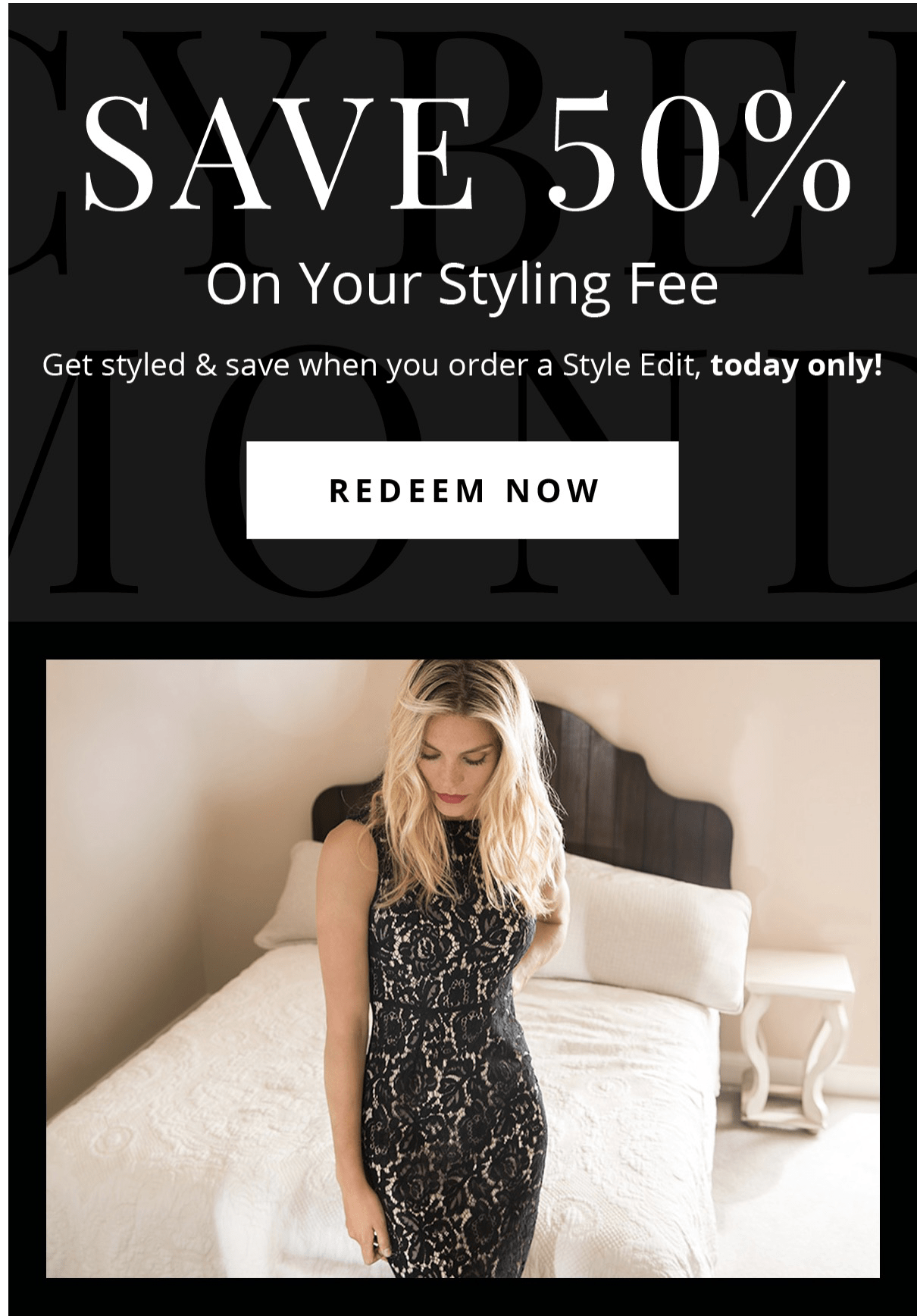 EXTENDED Wantable Style Edit Styling Fee HALF OFF for Cyber Monday