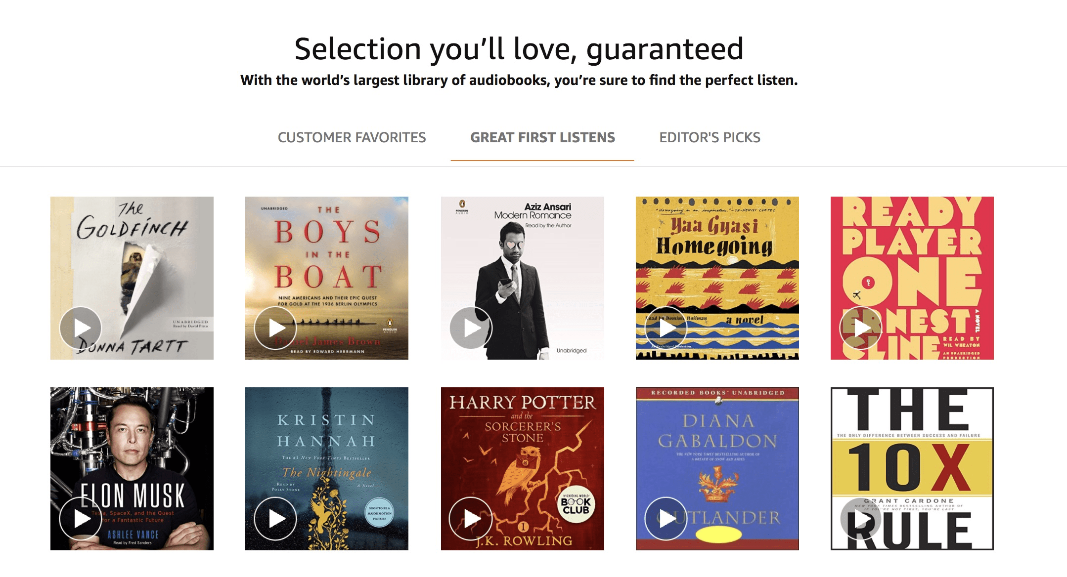 audible yearly subscription