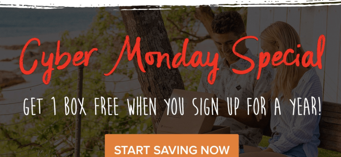Surf Shop Box Cyber Monday Deal: FREE Month with Annual Subscription!