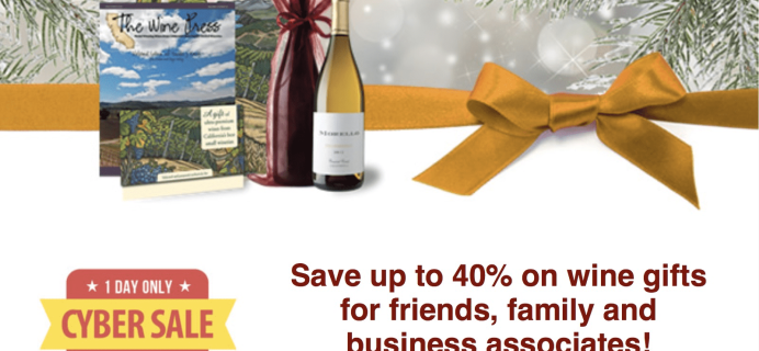 Gold Medal Wine Club Cyber Monday Sale: ONE DAY ONLY!