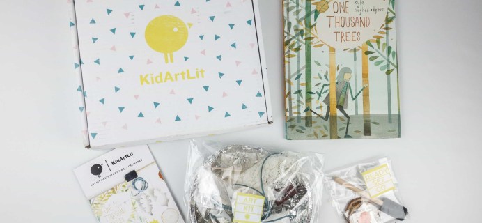 KidArtLit November 2017 Subscription Box Review + Coupon!