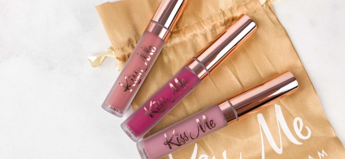KissMe Lipstick Club November 2017 Subscription Box Review + FREE Lipstick Coupon!