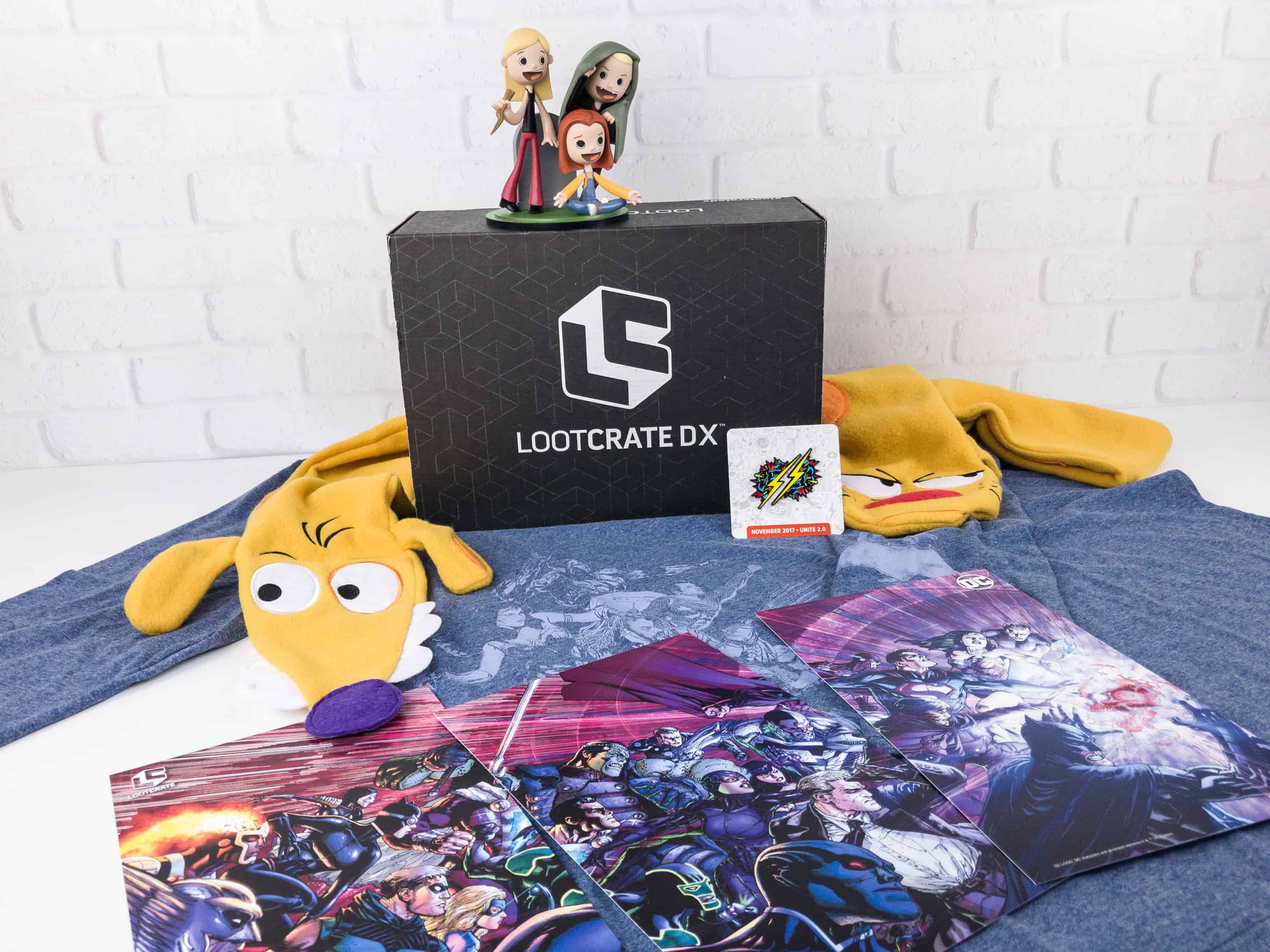 Loot Crate DX November 2017 Subscription Box Review & Coupon
