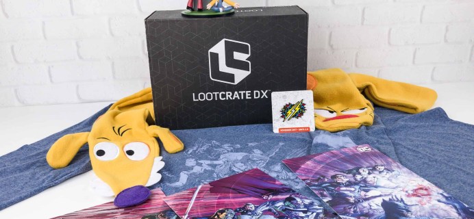 Loot Crate DX November 2017 Subscription Box Review & Coupon