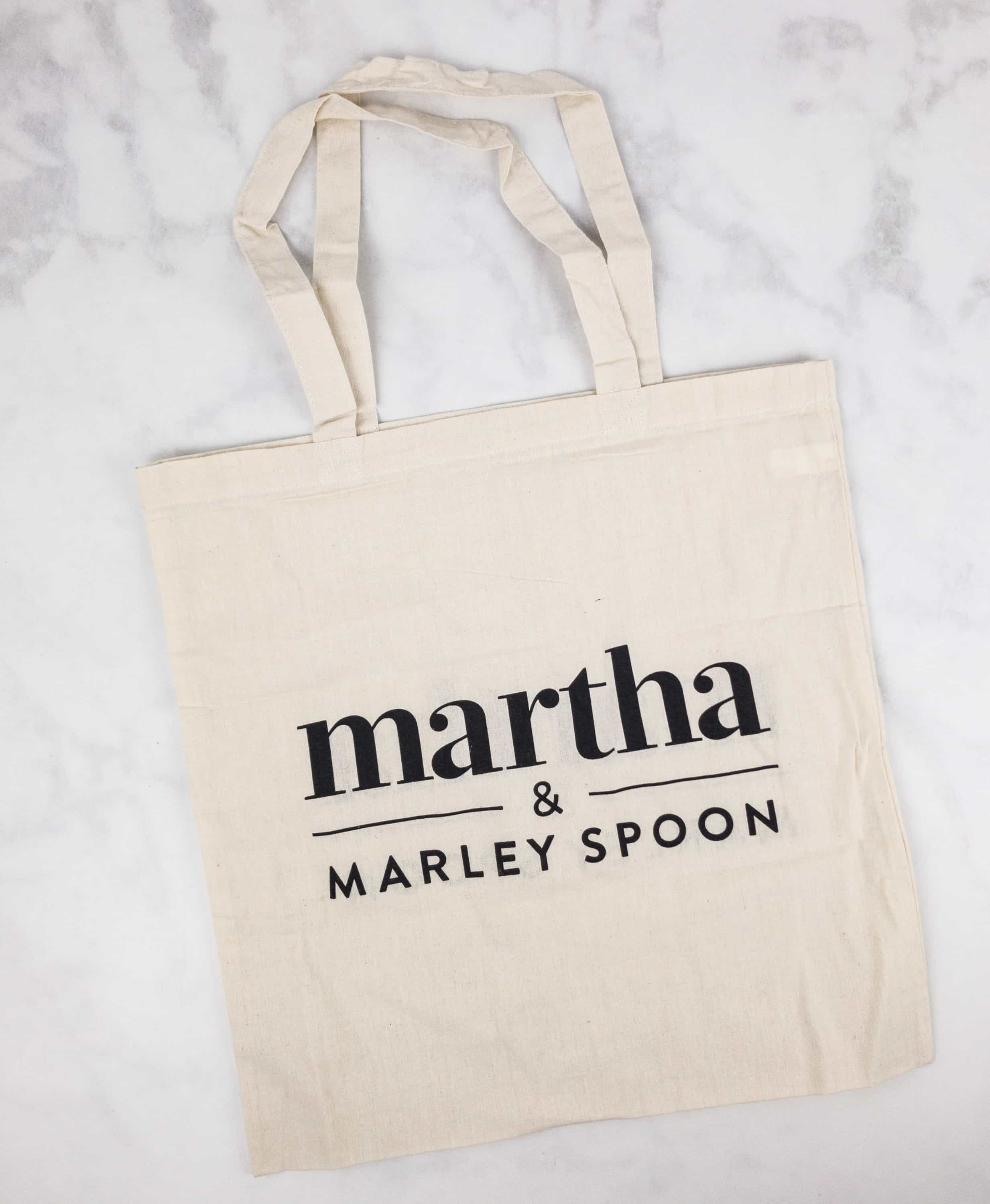 Martha & Marley Spoon November 2017 Review + Coupon - hello subscription