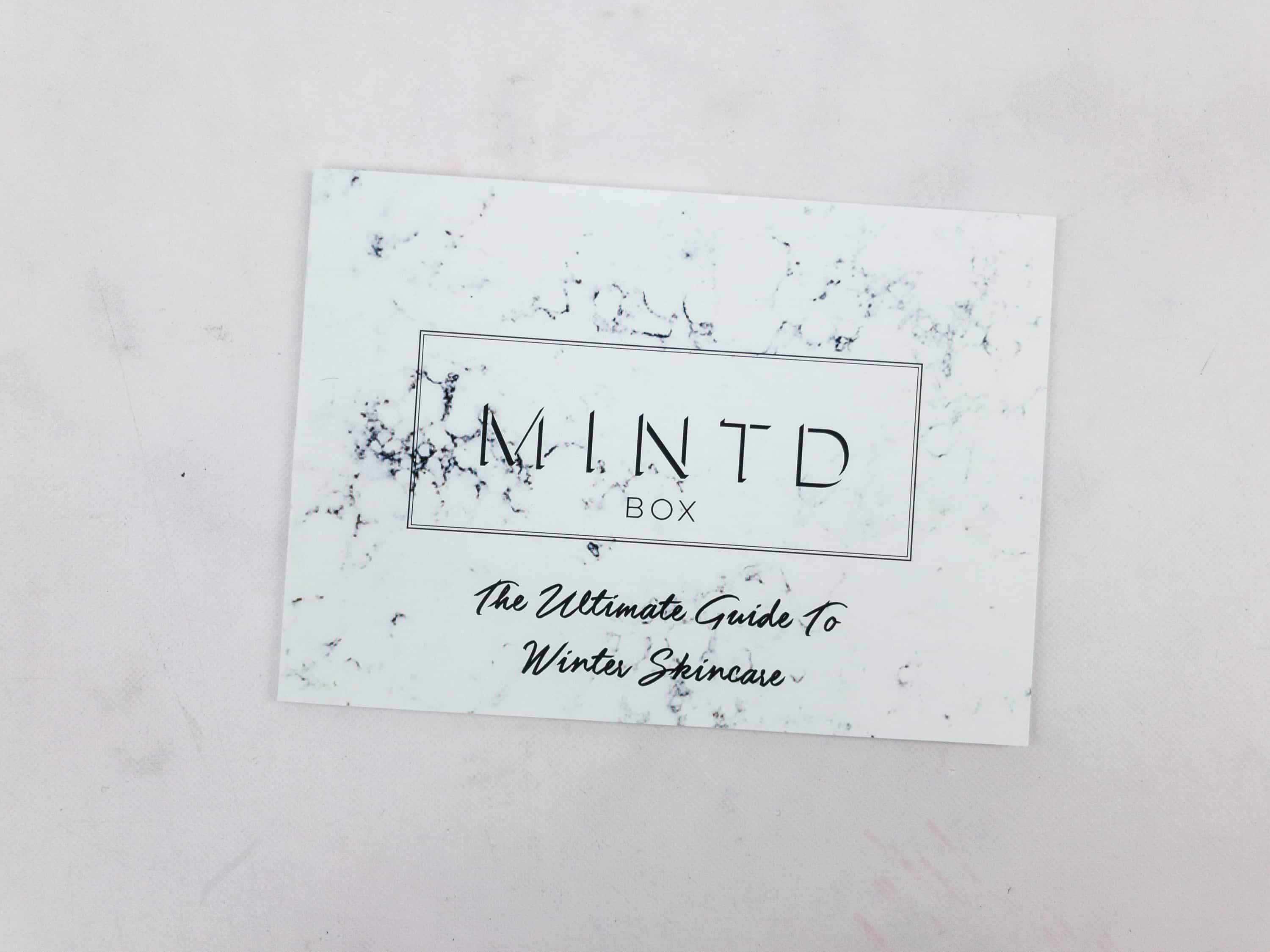 MINTD Box November 2017 Subscription Box Review + Coupon! - Hello ...