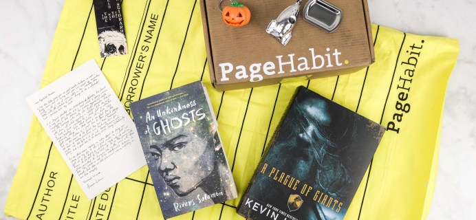 PageHabit October 2017 Subscription Box Review + Coupon – Science Fiction + Fantasy