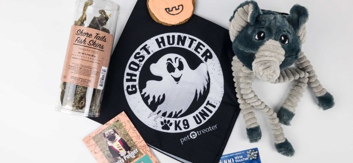 Pet Treater Dog Box Mini November 2017 Subscription Box Review + 50% Off Coupon!