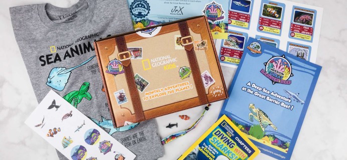 NatGeo Pleybox  Subscription Box Review + Coupon – Great Barrier Reef!