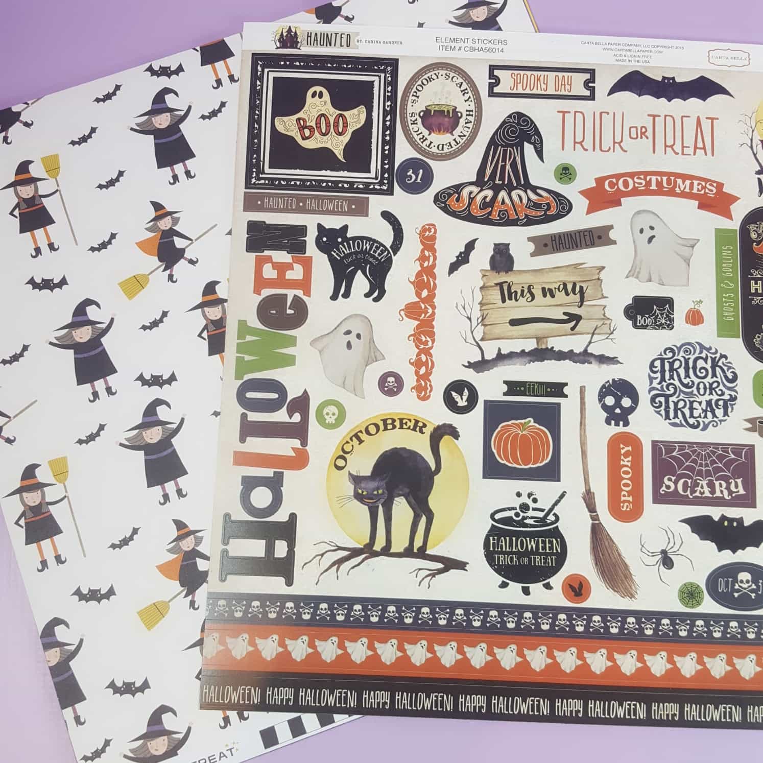 Scrapbooking Store October 2017 Subscription Box Review Hello