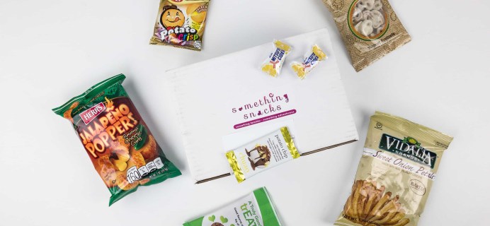 Something Snacks November 2017 Subscription Box Review