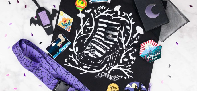 Spooky Box Club October 2017 Subscription Box Review – Gothic Globetrotter