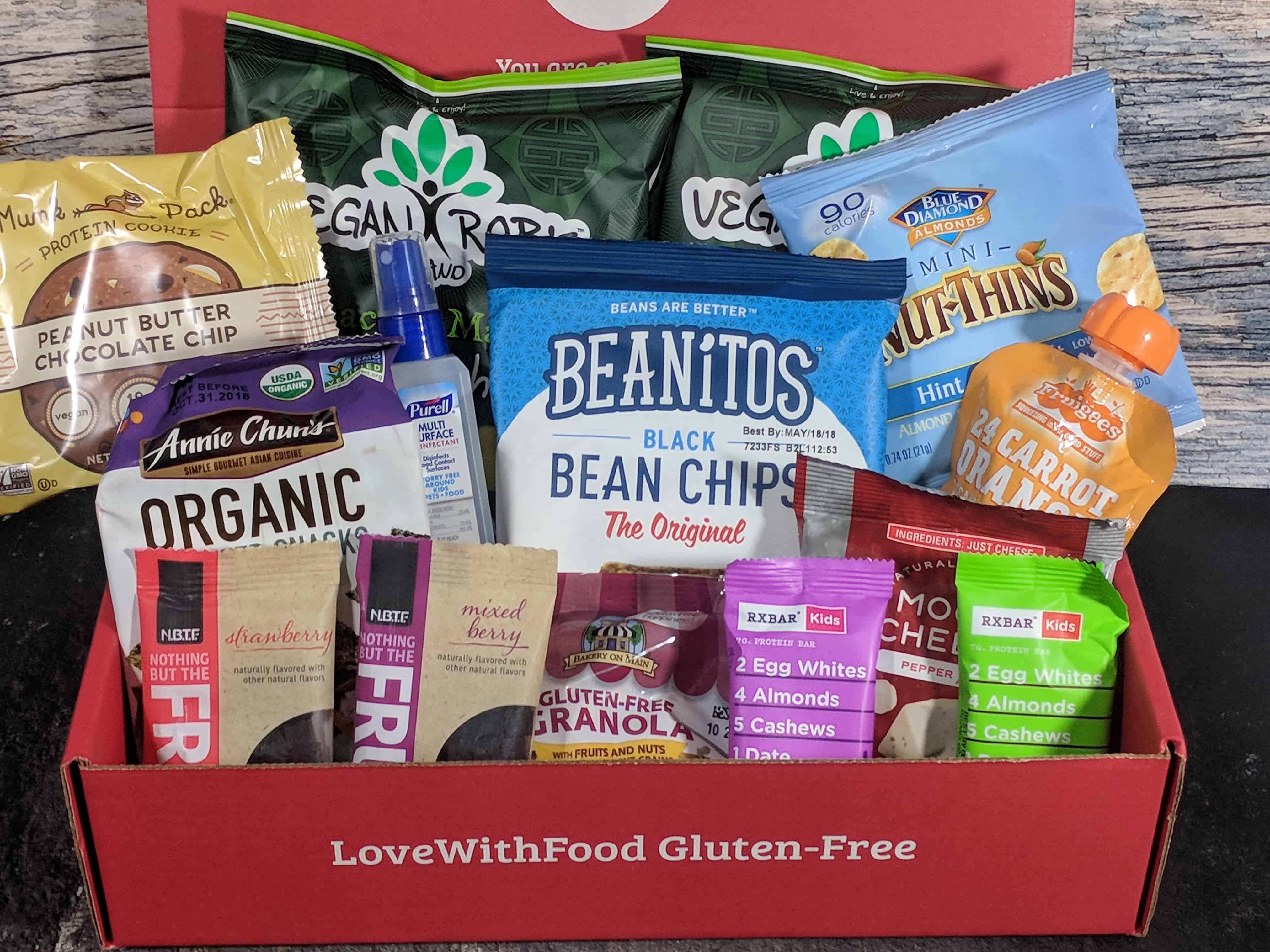 Love With Food GlutenFree December 2017 Subscription Box Review