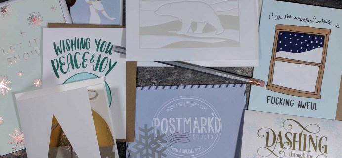 PostBox Subscription Box Review + Coupon – December 2017