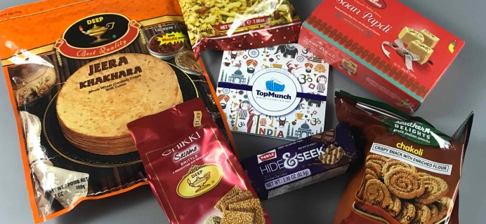 TopMunch October 2017 Subscription Box Review + Coupon – India