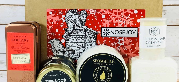 NOSEJOY December 2017 Subscription Box Review + Coupon!