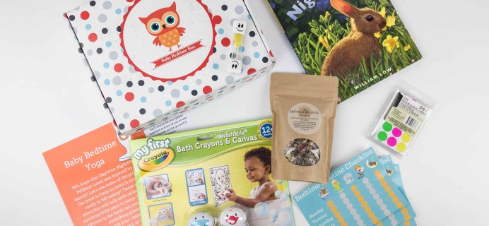 Baby Bedtime Box December 2017 Review + Coupon!