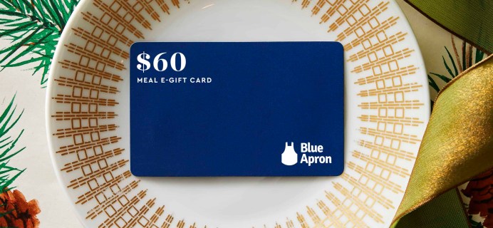 Blue Apron Holiday Gift Cards Available Now!