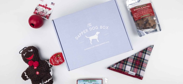 The Dapper Dog Box December 2017 Subscription Box Review + Coupon