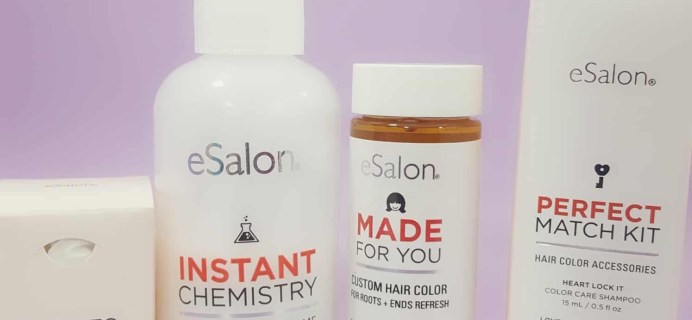 December 2017 eSalon Custom Hair Color Subscription Review + Coupon