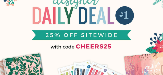 Erin Condren Holiday Sale: 25% Off Sitewide TODAY ONLY!