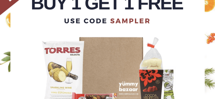 Yummy Bazaar Sampler Box Deal: Buy One Get One Free + December 2017 Spoilers!