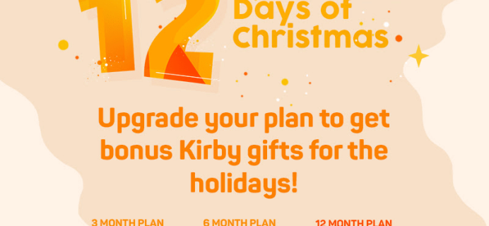 Tokyo Treat + YumeTwins+ nmnl Christmas Deal: FREE Bonus Kirby Items with Subscription!