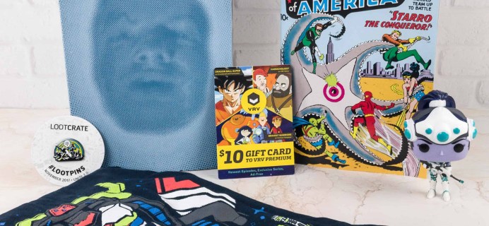 Loot Crate November 2017 Review + Coupons – UNITE 2.0