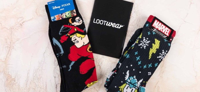 Loot Socks by Loot Crate November 2017 Subscription Box Review & Coupon