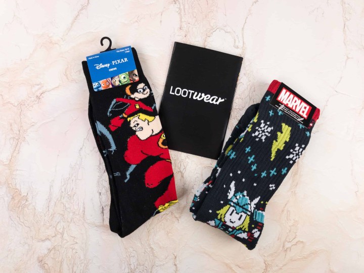 Loot Socks by Loot Crate November 2017 Subscription Box ...