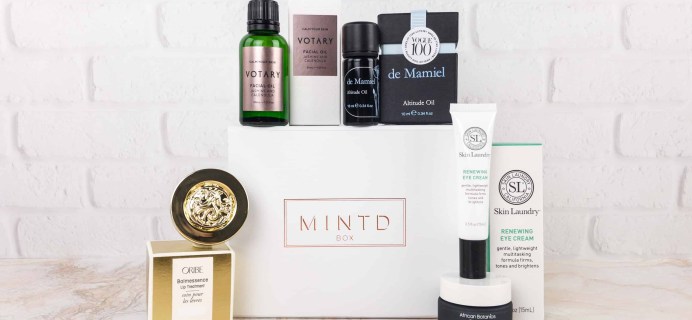 MINTD Box December 2017 Subscription Box Review + Coupon!