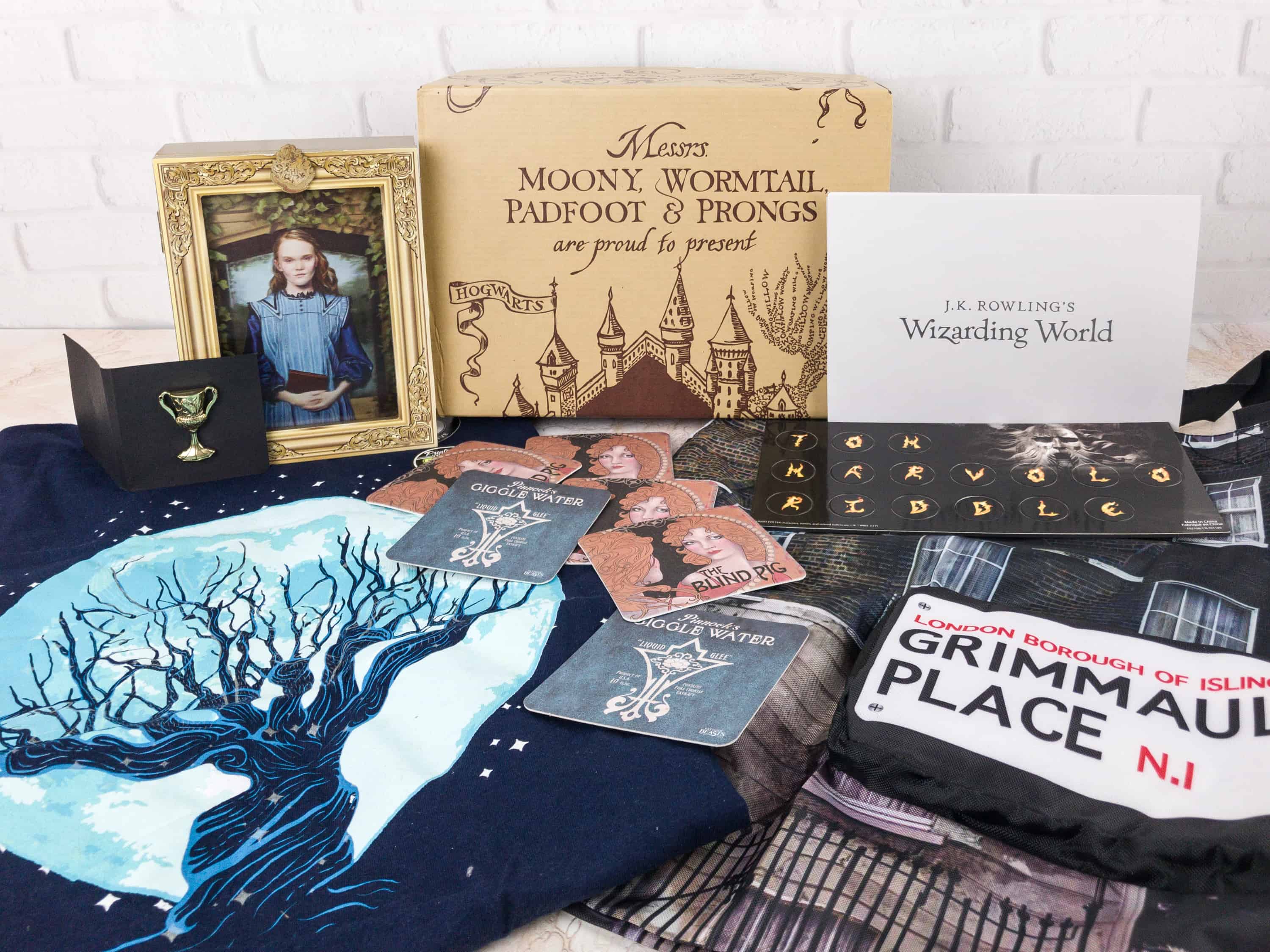 JK Rowling's Wizarding World Crate November 2017 Review + Coupon