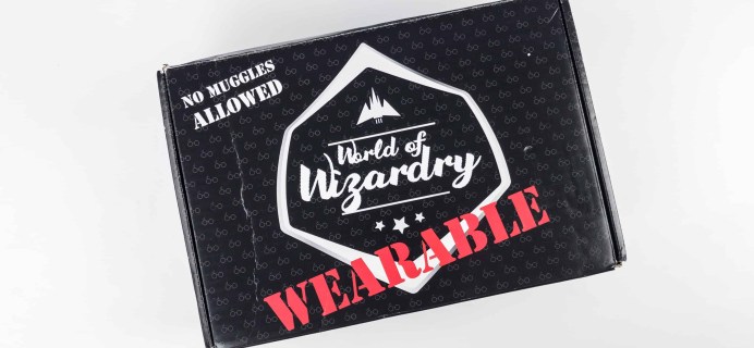 Geek Gear World of Wizardry Wearables Subscription Box Review + Coupon – November 2017