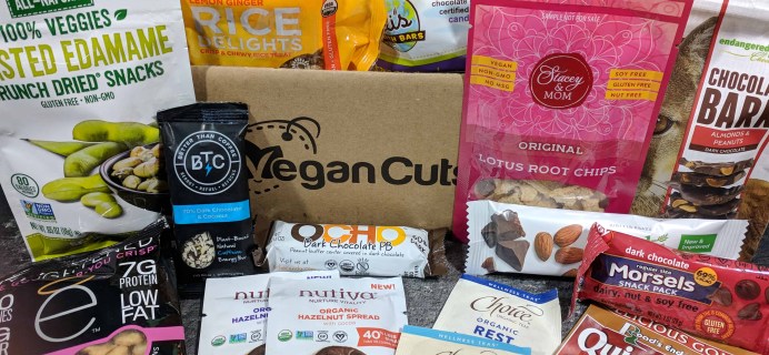Vegan Cuts Snack Box December 2017 Subscription Box Review