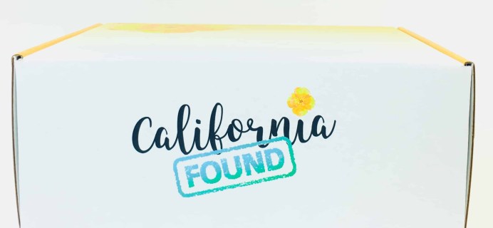 California Found Subscription Box Review + Coupon – January 2018