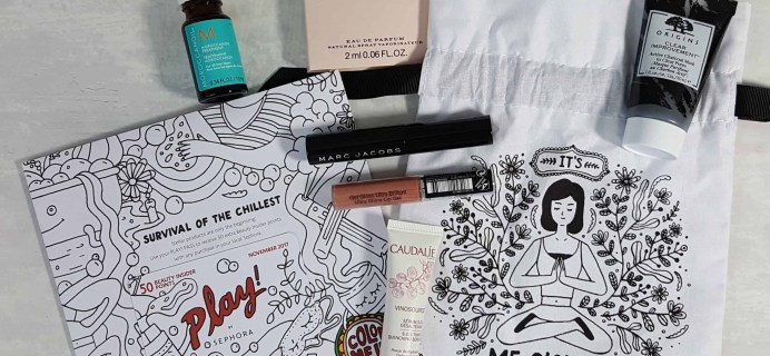 PLAY! by Sephora Subscription Box Review – November 2017