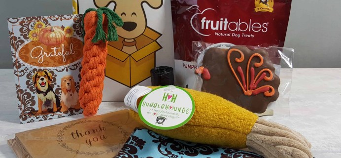 Wigglebutt Box Dog Subscription Box Review – November 2017