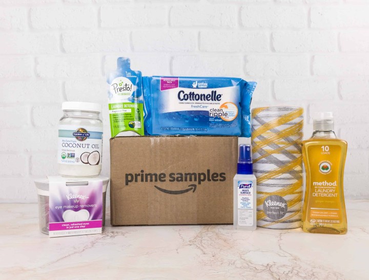 Amazon Prime Household Sample Box Review January 2018 Hello