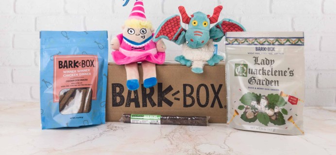 Barkbox January 2018 Subscription Box Review + Coupon