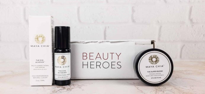 Beauty Heroes January 2018 Subscription Box Review