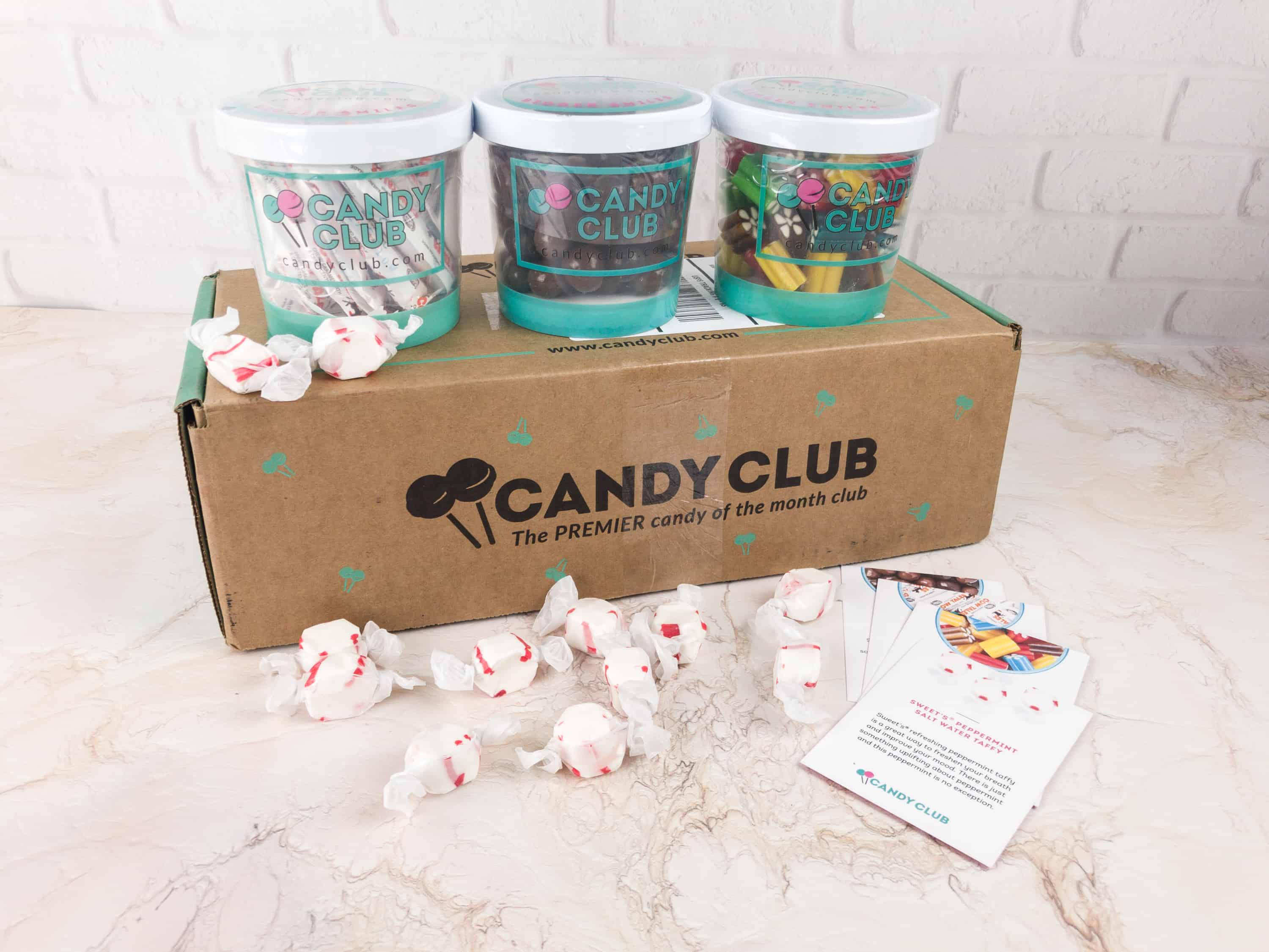 Candy Club Subscription Box Review + 50 off Coupon December 2017 Hello Subscription