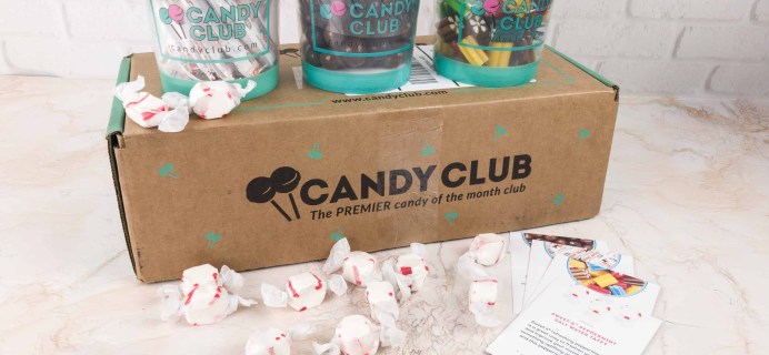 Candy Club Subscription Box Review + 50% off Coupon – December 2017